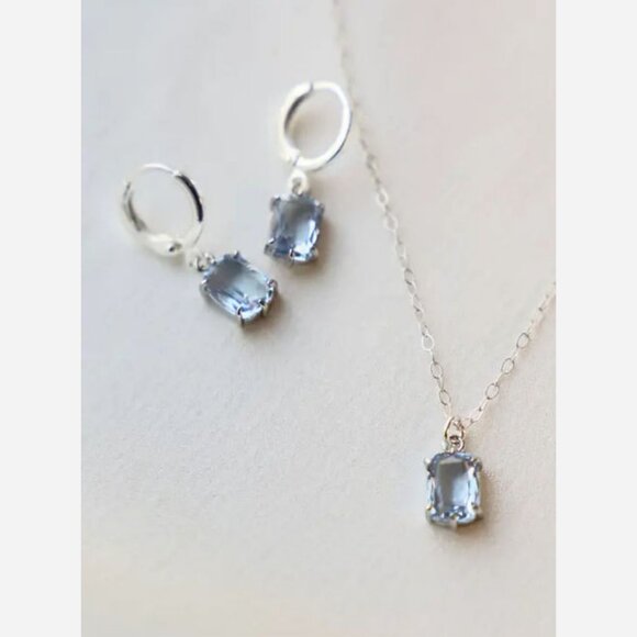 💙 Holiday Sapphire Necklace – Christmas Gift / Stocking Stuffer - Picture 3 of 5